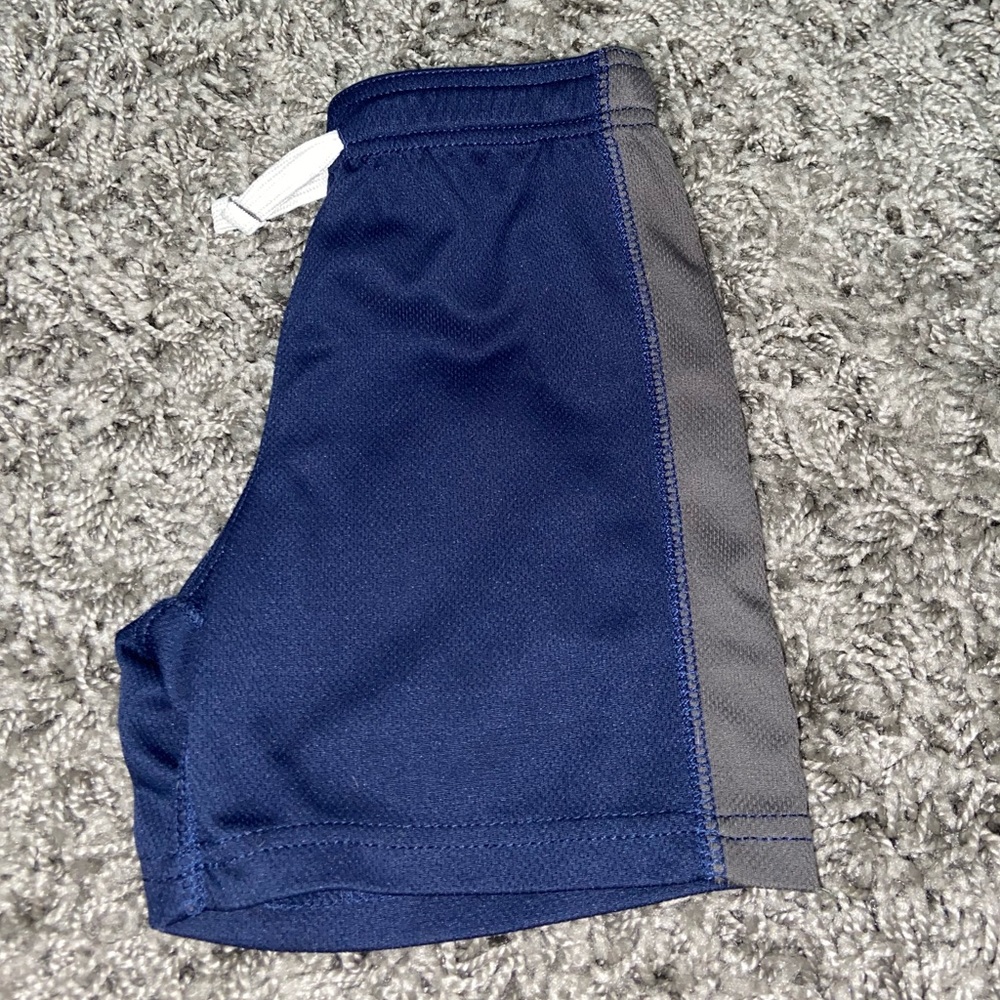 Carters Navy Shorts Toddler Boys